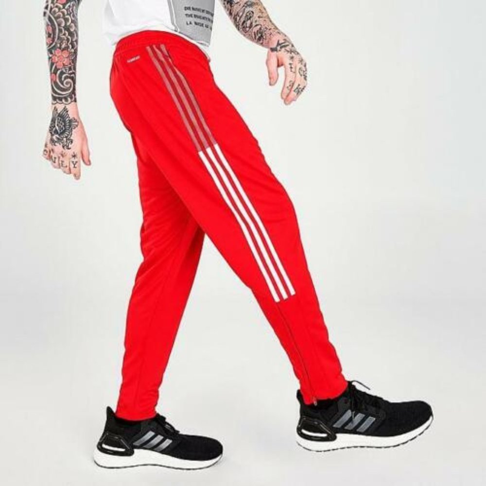 New Adidas Tiro 21 Track Pants Joggers GT6841 - Red Men's